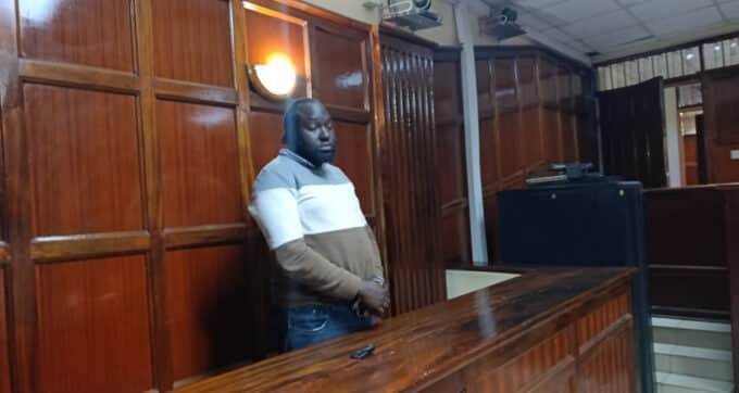 Steven John Waiswa in court